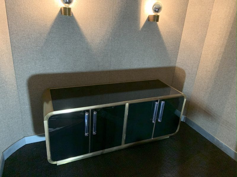 Brass & Glass Bar