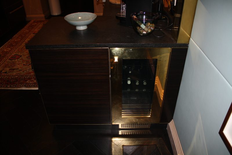 Macassar Ebony & Brass Kitchen - Image 2